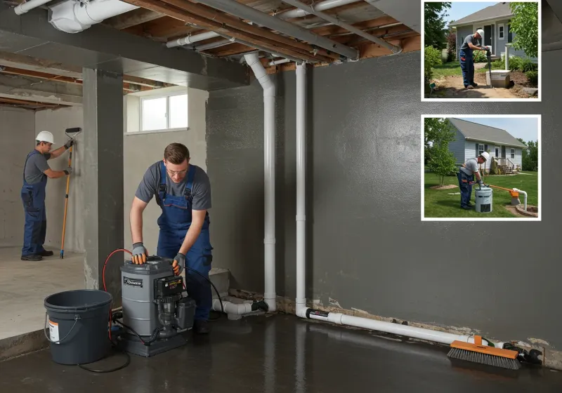 Basement Waterproofing and Flood Prevention process in Harrison County, IN